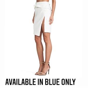 Keepsake The Label Blue Motionless Fold Over Skirt